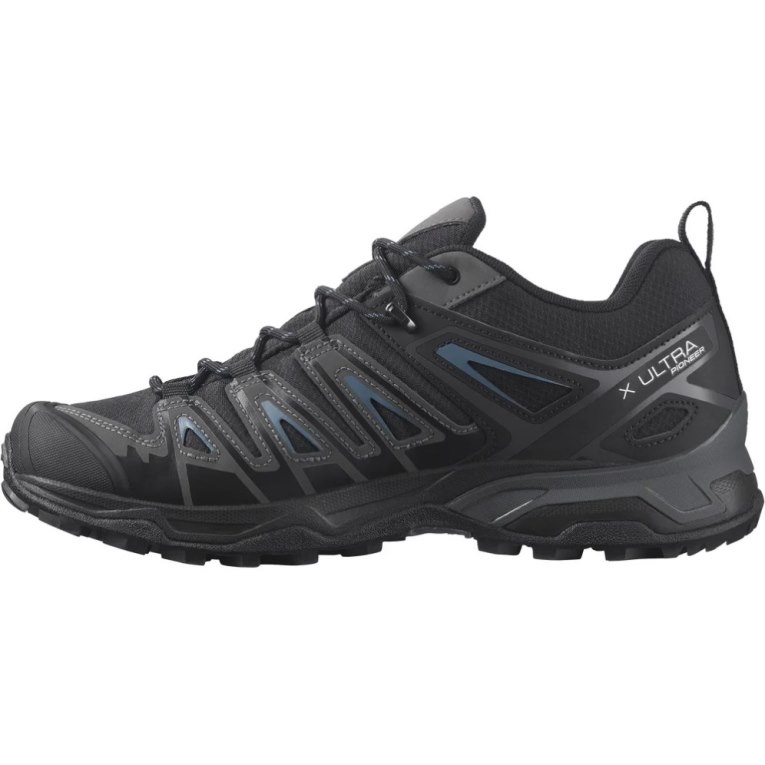 Black Salomon X Ultra Pioneer CSWP Men's Hiking Shoes | PH 76932R